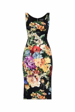 Dolce & Gabbana MULTICOLOUR Dress with floral motif