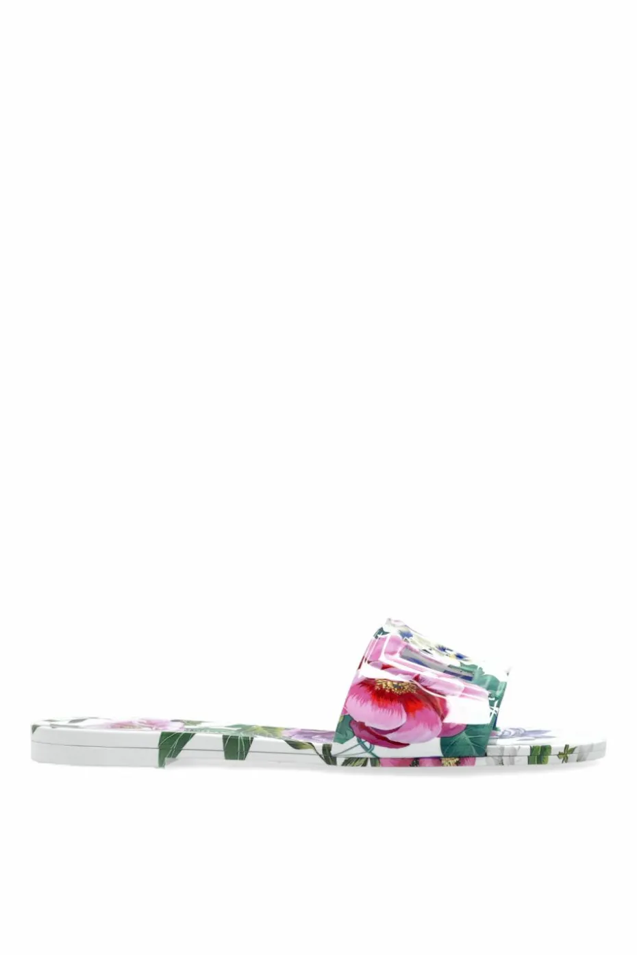 Dolce & Gabbana MULTICOLOUR Slides with logo
