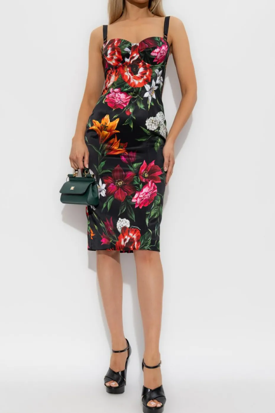 Dolce & Gabbana MULTICOLOUR Dress with floral motif