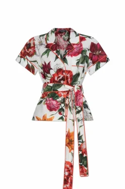 Dolce & Gabbana MULTICOLOUR Shirt with floral motif