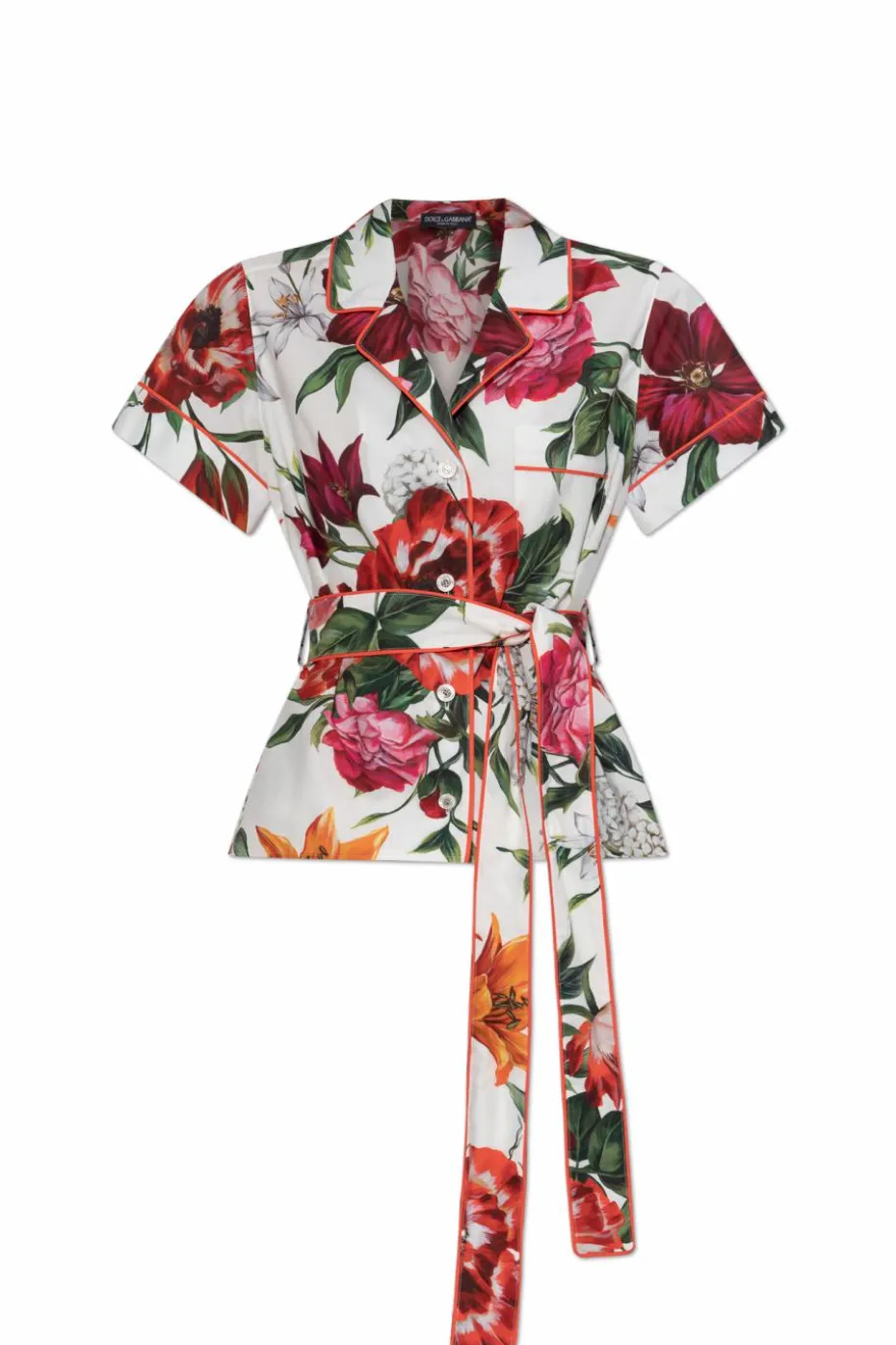 Dolce & Gabbana MULTICOLOUR Shirt with floral motif