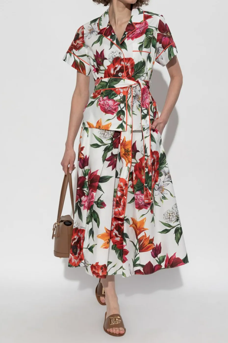 Dolce & Gabbana MULTICOLOUR Shirt with floral motif