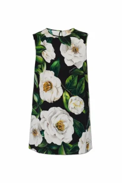 Dolce & Gabbana MULTICOLOUR Top with floral motif