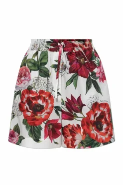 Dolce & Gabbana MULTICOLOUR Floral motif shorts