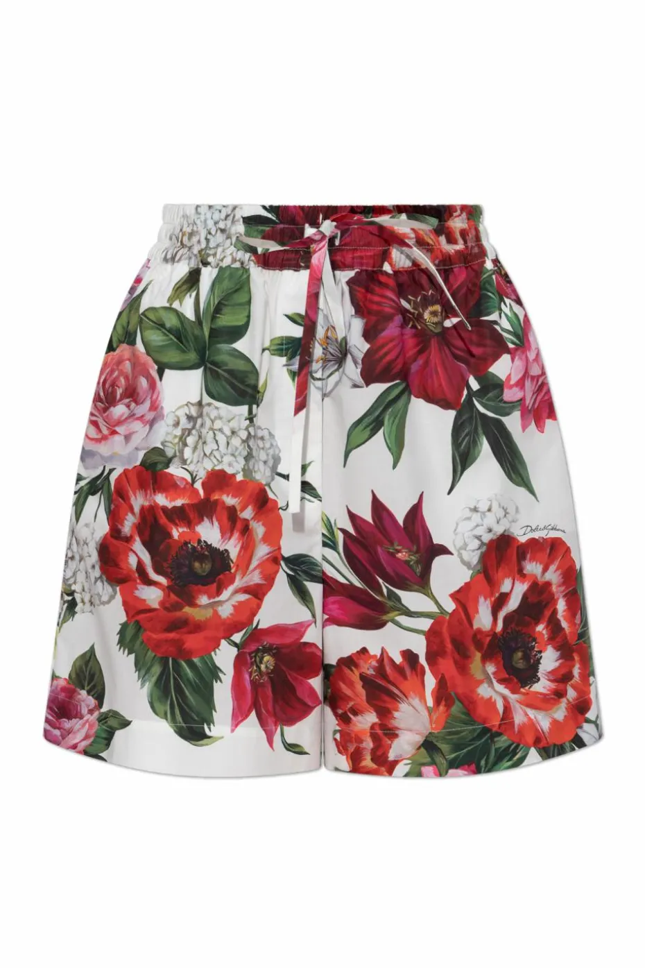 Dolce & Gabbana MULTICOLOUR Floral motif shorts