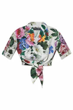 Dolce & Gabbana MULTICOLOUR Shirt with floral motif