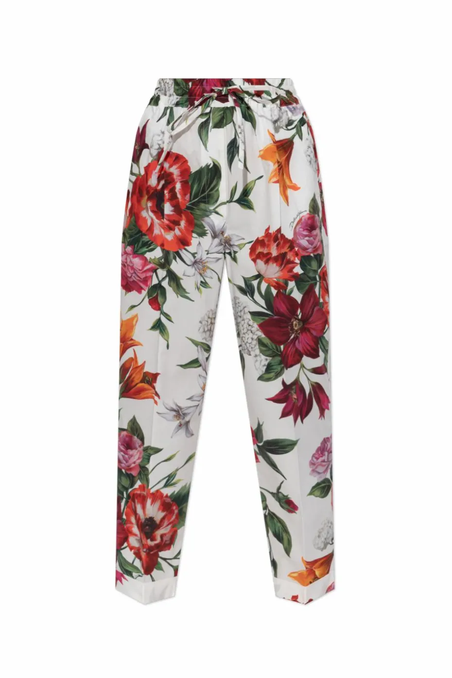 Dolce & Gabbana MULTICOLOUR Floral print pants