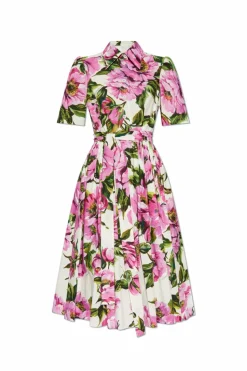 Dolce & Gabbana MULTICOLOUR Dress with floral pattern
