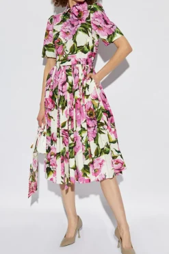 Dolce & Gabbana MULTICOLOUR Dress with floral pattern