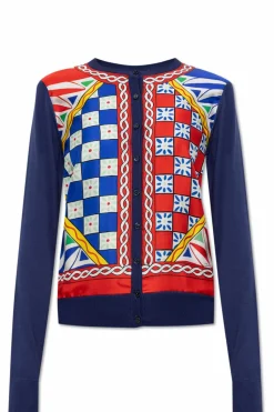 Dolce & Gabbana MULTICOLOUR Silk cardigan