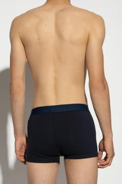 Dolce & Gabbana NAVY BLUE Boxers with logo
