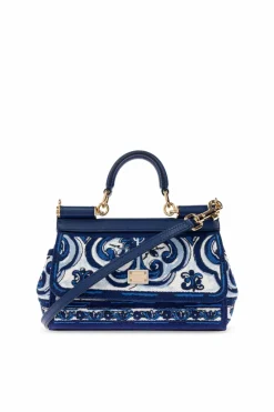 Dolce & Gabbana NAVY BLUE "Sicily Small" handbag