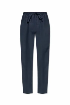 Dolce & Gabbana NAVY BLUE Linen pants