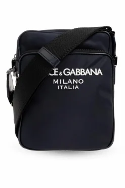 Dolce & Gabbana NAVY BLUE Shoulder bag with logo