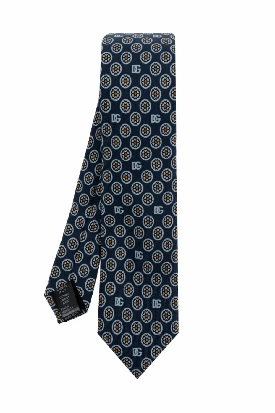 Dolce & Gabbana NAVY BLUE Silk tie
