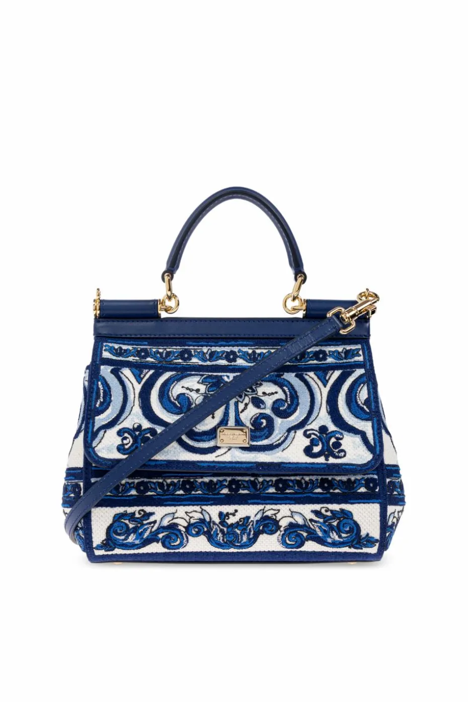 Dolce & Gabbana NAVY BLUE Handbag "Sicily Medium"