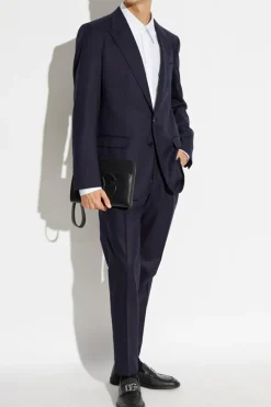 Dolce & Gabbana NAVY BLUE Wool pants