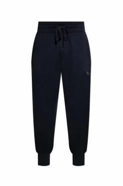 Dolce & Gabbana NAVY BLUE Wool pants