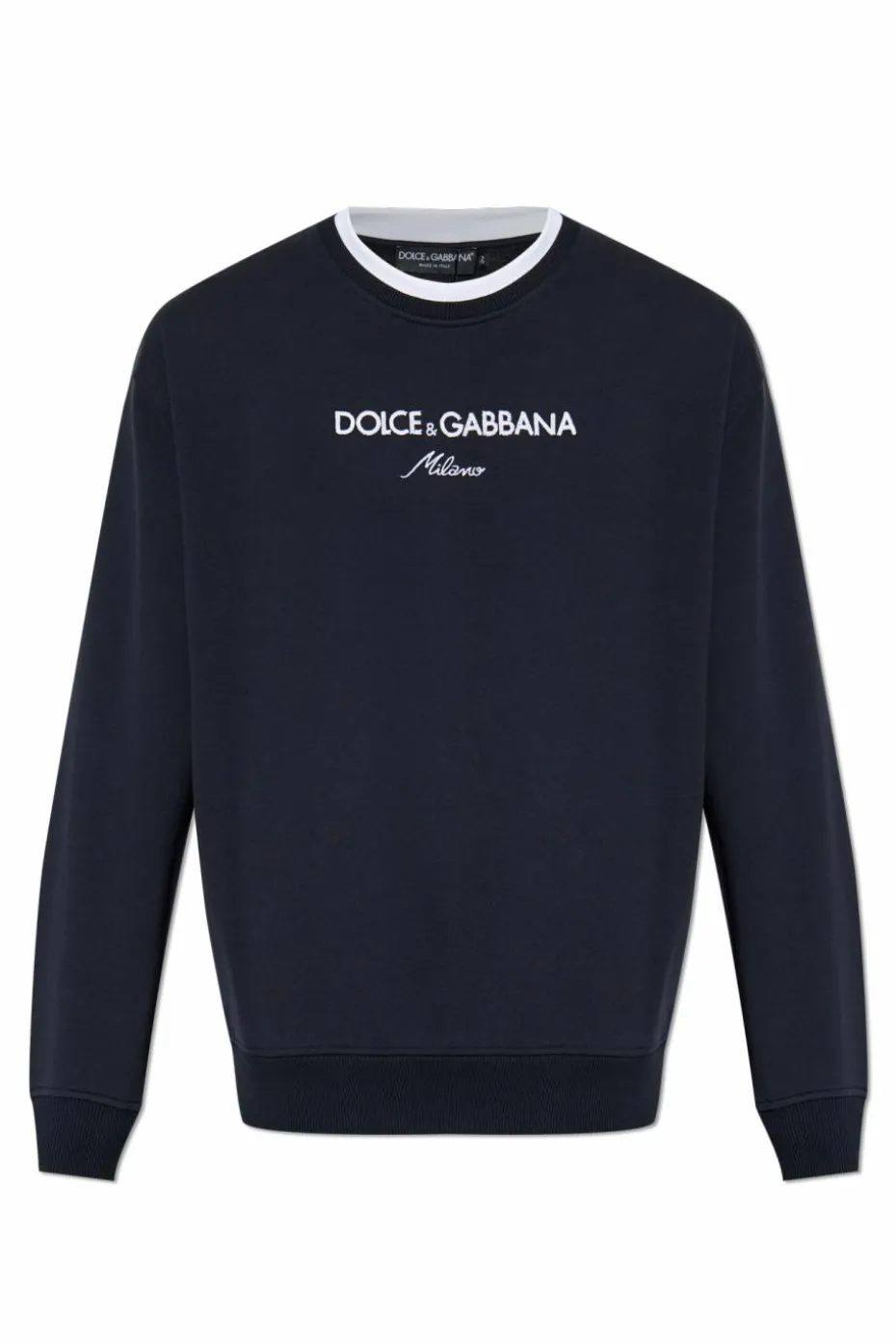 Dolce & Gabbana NAVY BLUE Sweatshirt with logo