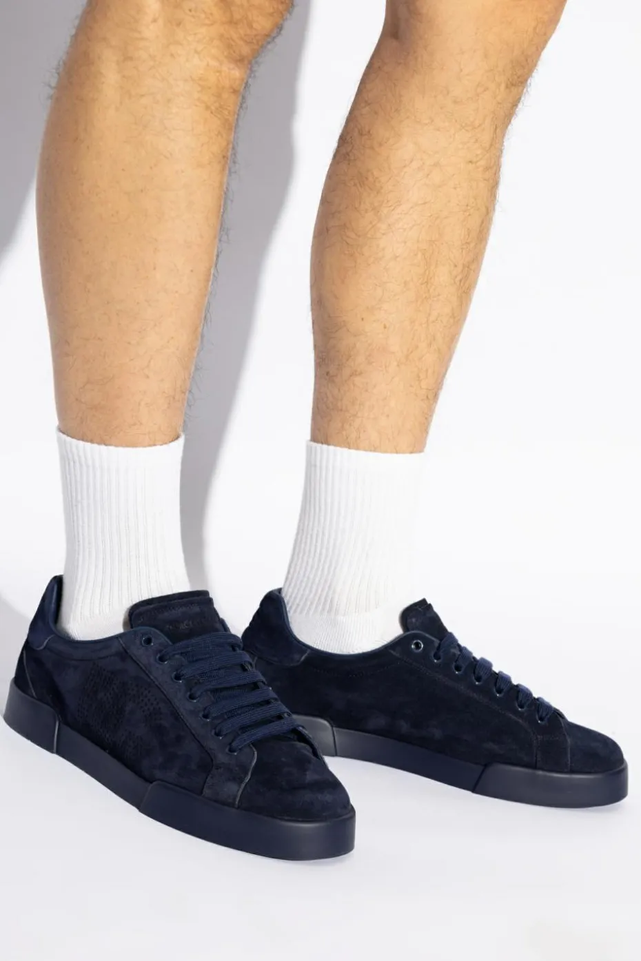 Dolce & Gabbana NAVY BLUE Sneakers Portofino