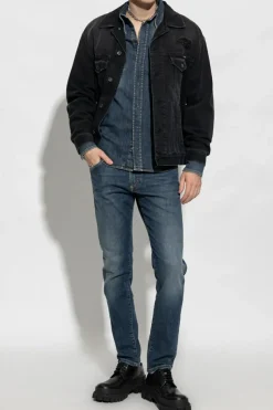 Dolce & Gabbana NAVY BLUE Jeans with logo