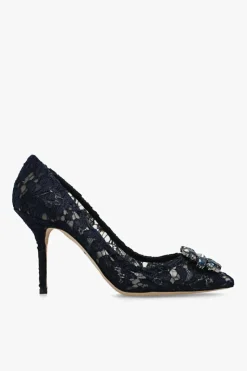 Dolce & Gabbana NAVY BLUE āBellucciā lace pumps