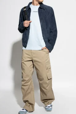 Dolce & Gabbana NAVY BLUE Suede jacket