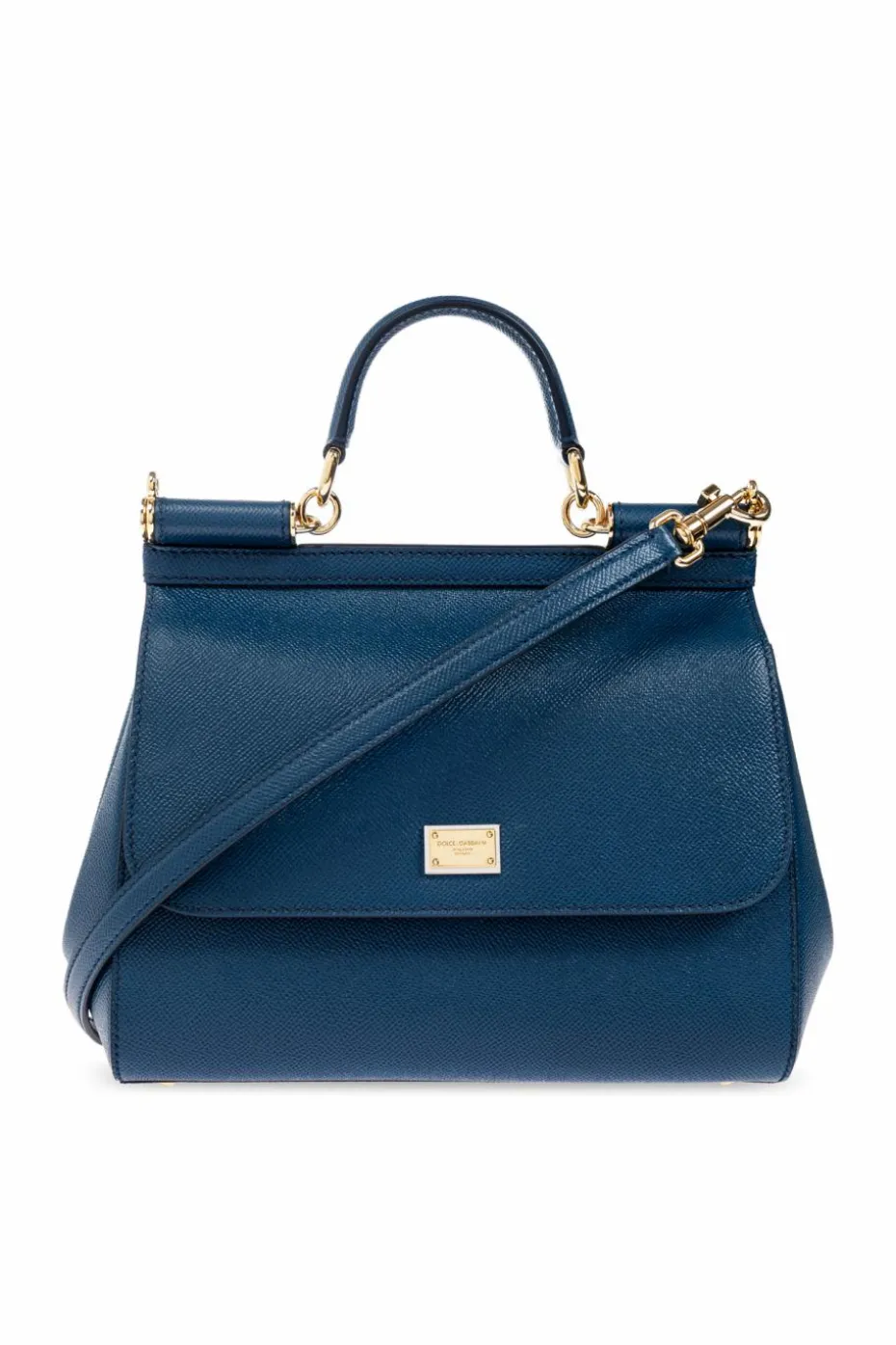 Dolce & Gabbana NAVY BLUE Handbag "Sicily Large"