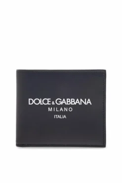 Dolce & Gabbana NAVY BLUE Wallet with logo