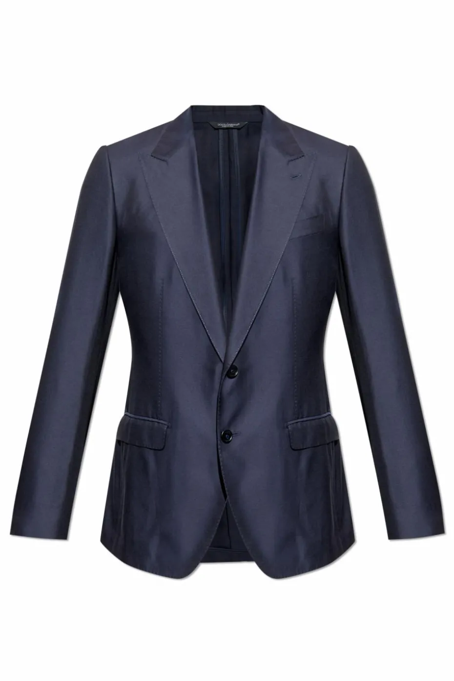 Dolce & Gabbana NAVY BLUE Blazer with pockets
