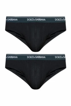Dolce & Gabbana NAVY BLUE Two-pack of briefs