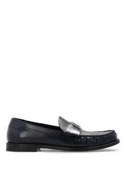 Dolce & Gabbana NAVY BLUE Leather loafers