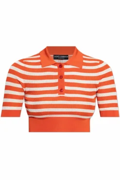 Dolce & Gabbana ORANGE Short polo