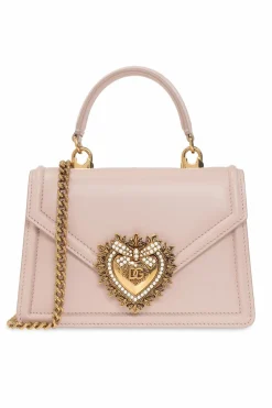 Dolce & Gabbana PINK āDevotion Smallā shoulder bag