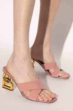 Dolce & Gabbana PINK Heeled slippers