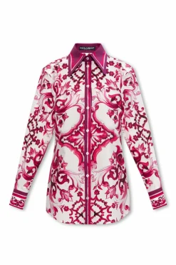 Dolce & Gabbana PINK Patterned shirt