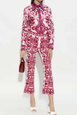 Dolce & Gabbana PINK Patterned shirt