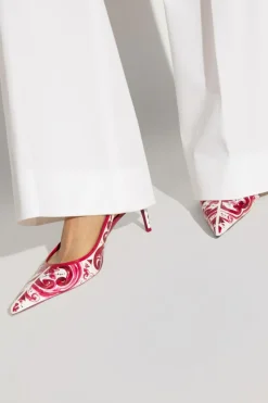 Dolce & Gabbana PINK Patterned pumps