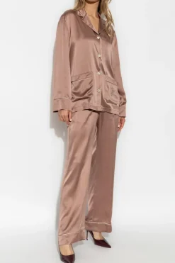 Dolce & Gabbana PINK Silk pajama top