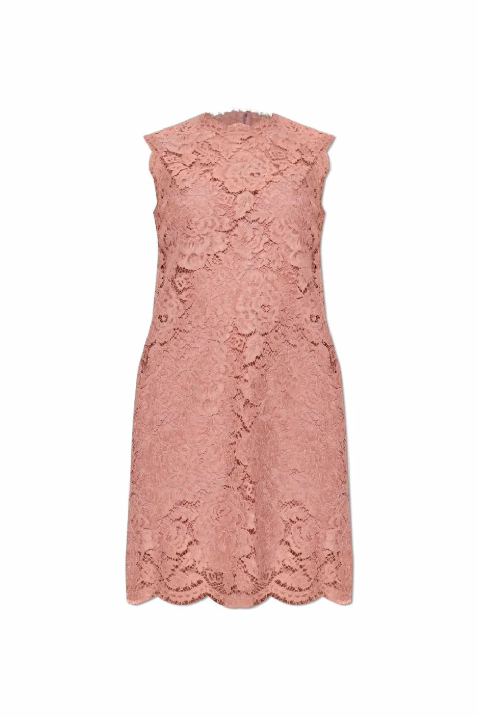 Dolce & Gabbana PINK Sleeveless lace dress