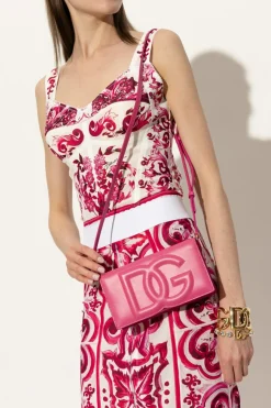 Dolce & Gabbana PINK Strapped wallet