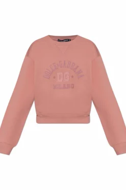 Dolce & Gabbana PINK Sweatshirt with Logo