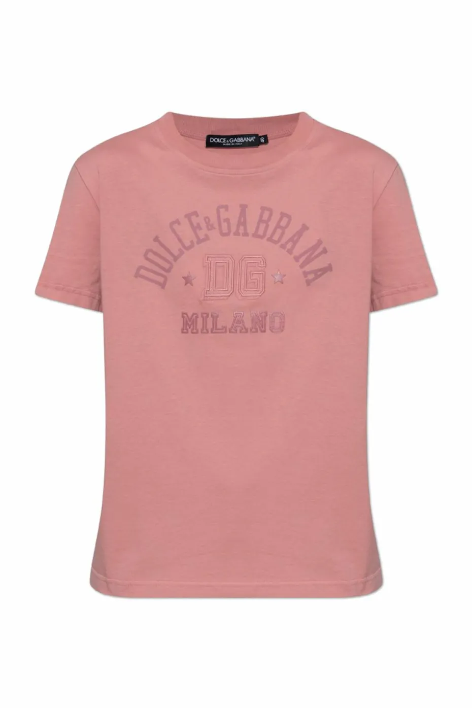 Dolce & Gabbana PINK T-shirt with logo