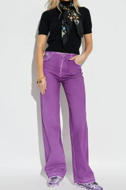 Dolce & Gabbana PURPLE Flared leg jeans