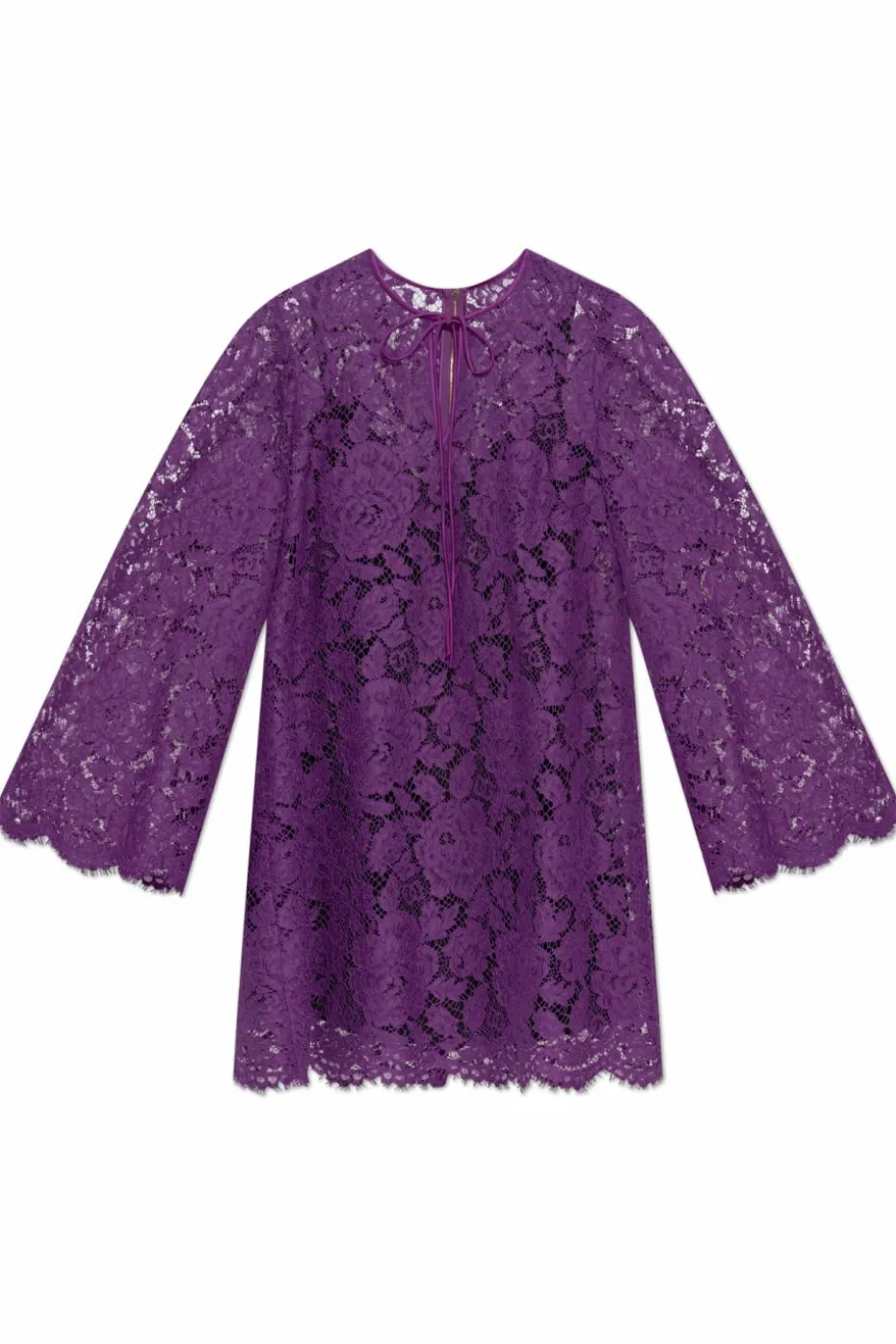 Dolce & Gabbana PURPLE Lace dress