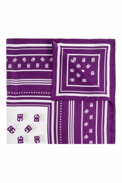 Dolce & Gabbana PURPLE Silk scarf