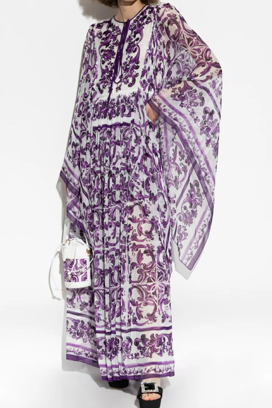 Dolce & Gabbana PURPLE Silk dress