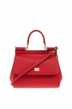 Dolce & Gabbana RED Handbag "Sicily Medium"