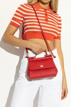 Dolce & Gabbana RED Handbag "Sicily Medium"