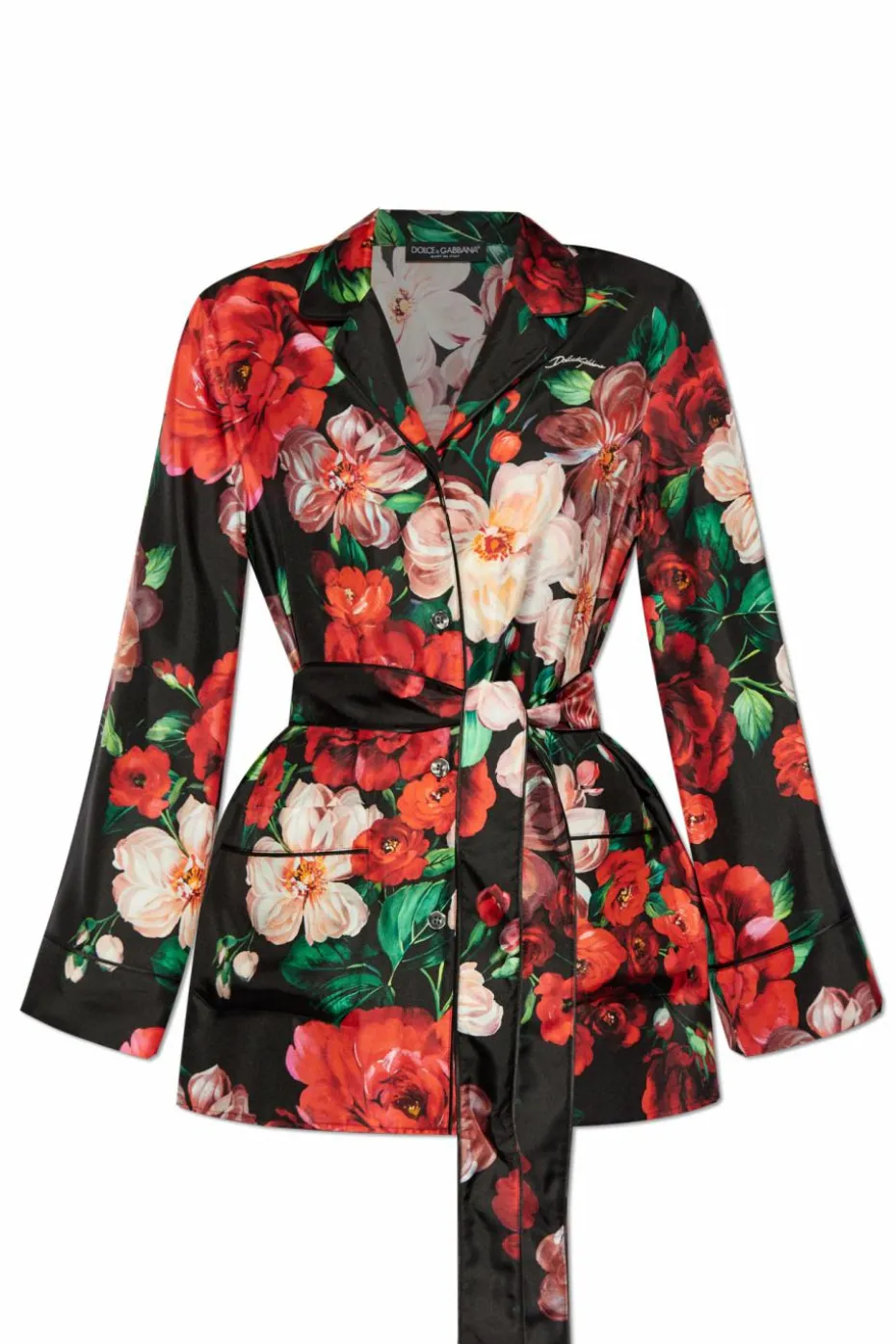 Dolce & Gabbana RED Silk shirt